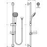 Душевой гарнитур IDEAL STANDARD Idealrain Cube M1 B0010AA